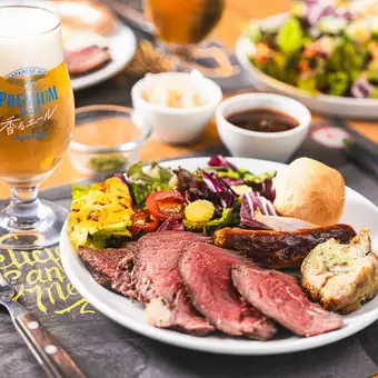 ★贅沢ランチプラン★15種類のシュラスコ食べ放題120分3630円