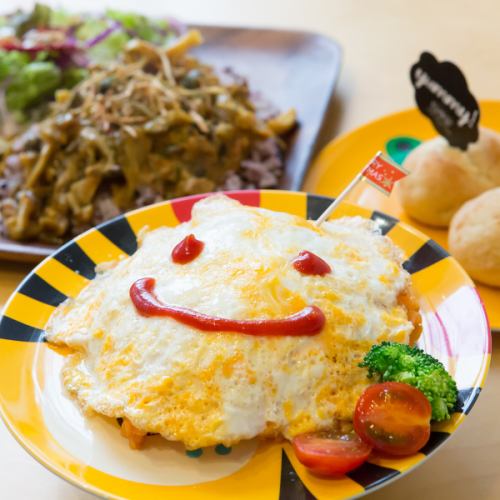 kids omelet rice