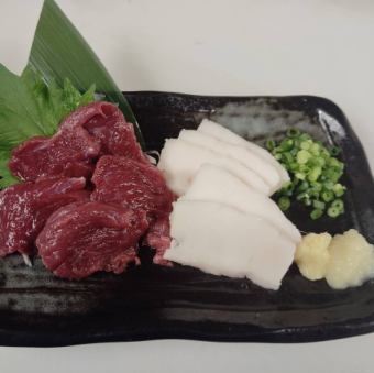 馬刺し2種