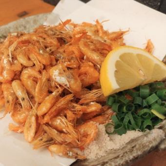 川海老の唐揚げ