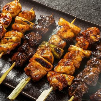 串焼き盛り合わせ5本