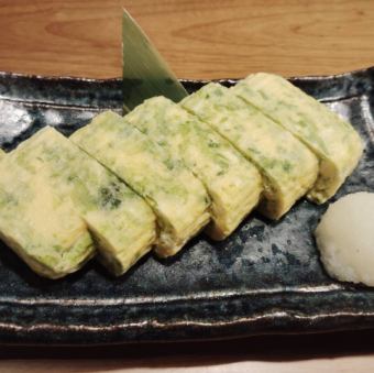 あおさ海苔出汁巻き玉子