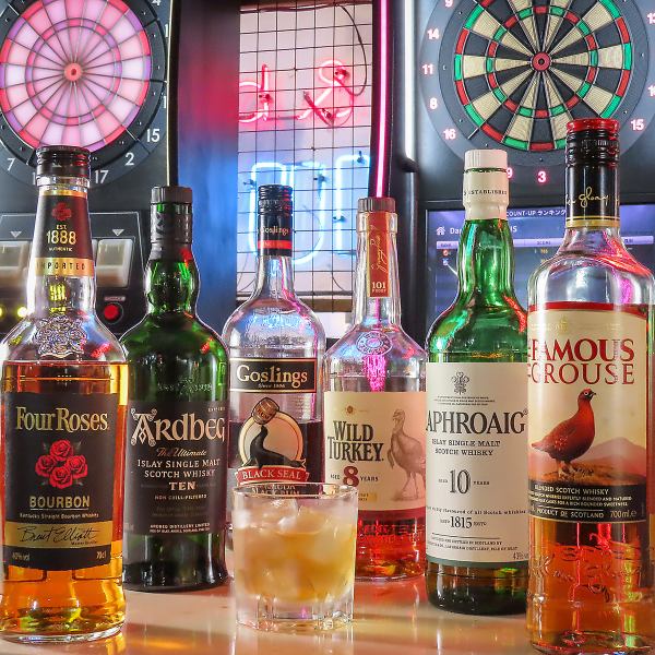 [You can enjoy darts and board games with alcohol in one hand ◎] Various drinks