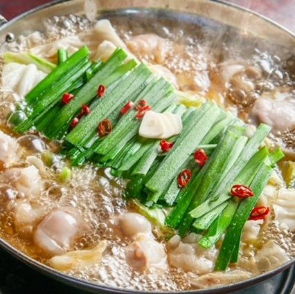 【全7品＆2時間飲み放題付き4500円コース】鮮魚のお刺身4点盛りがついた鍋付き定番プラン！