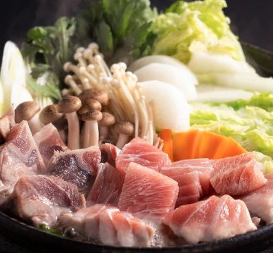 【全8品＆3時間飲み放題付き6000円コース】豪華な刺身盛！選べるお鍋！〆も付いてくる！