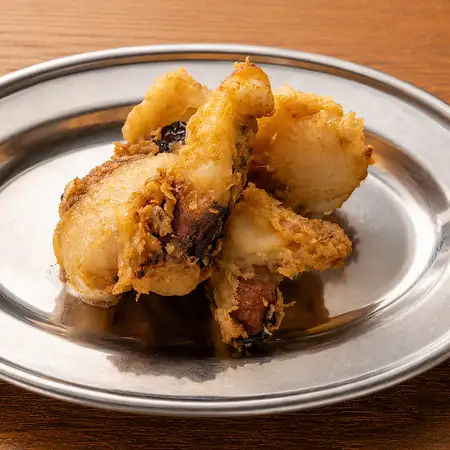 まるでタコのようなイカ唐揚げ