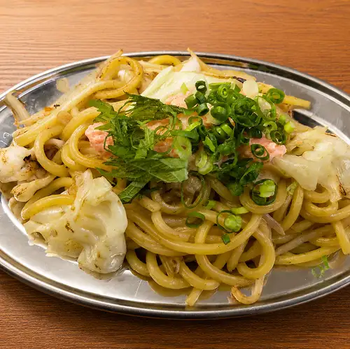 イカ明太焼きそば