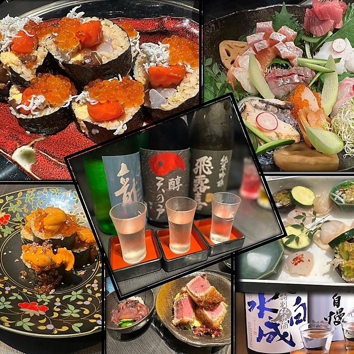 【NEW　OPEN♪】心斎橋駅4分◆海鮮と日本酒が美味しいお店♪