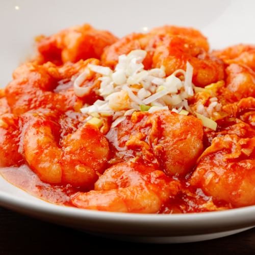 ご飯がススム！秘伝のエビチリ♪