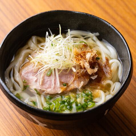 合鴨の出汁かけうどん