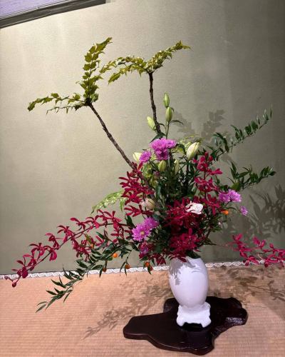 .
【別邸涵養荘の今週のお花💐】

お店を彩るお花たちです💐
プロデュースは小山生花店様にお願いしております！
いつもありがとうございます😊

↓ご予約はオンライン予約がおすすめです！
https://seikoanbetteikanyoso.owst.jp/（ホットペッパー）

ご予約  お問い合わせは、
📞025-211-7703

プロフィールのリンクから
webサイトにアクセスできます！
🔍@seikoan_bettei_kanyoso

その他SNSやグルメサイトなど
詳細はこちらからご覧いただけます↓↓
https://lit.link/Qes1EGif55alyDCldOYLbnL3EXI3
(別邸涵養荘リットリンク)

#別邸涵養荘 #新潟グルメ #新潟ランチ #新潟ディナー #古町ランチ #古町ディナー #月刊新潟Komachi #月刊にいがた #記念日ディナー #日本庭園 #新潟グランドホテル #泉田佑子 #玉川堂 #鎚起銅器  #顔合わせ #顔合わせ食事会 #法要 #結納 #蝋型鋳金 #大久保鋳物 #原惣右エ門 #クッキーボックス #クッキー缶 #お祝い #誕生日 #花束 #秋 #味覚の秋