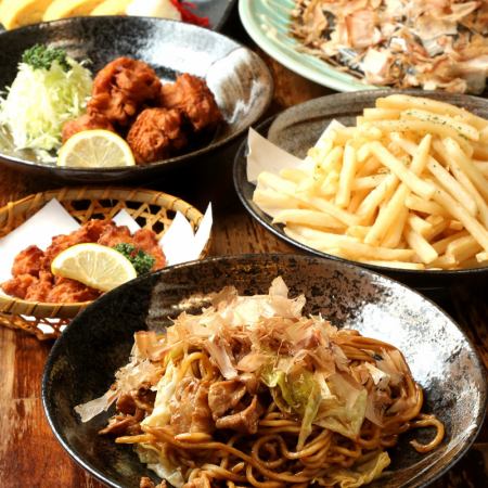 [2 hours all-you-can-drink included] B course (7 dishes in total) 3,000 yen A popular course where you can enjoy alcoholic beverages