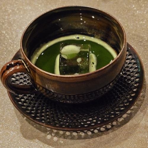 【午餐推荐饮品】冰镇迷你抹茶