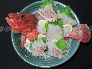 Rakabu sashimi
