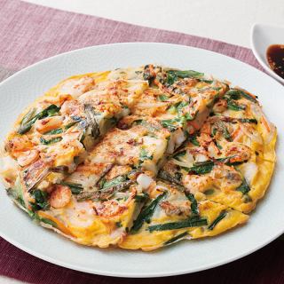 Seafood pancake