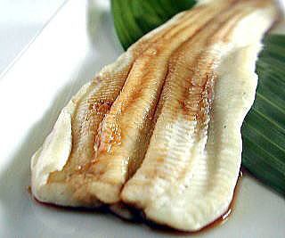 Boiled conger eel
