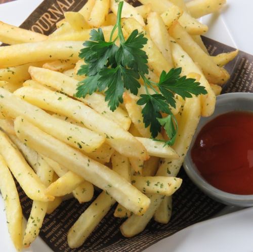 large potato fries