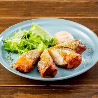 ささみチーズ春巻き