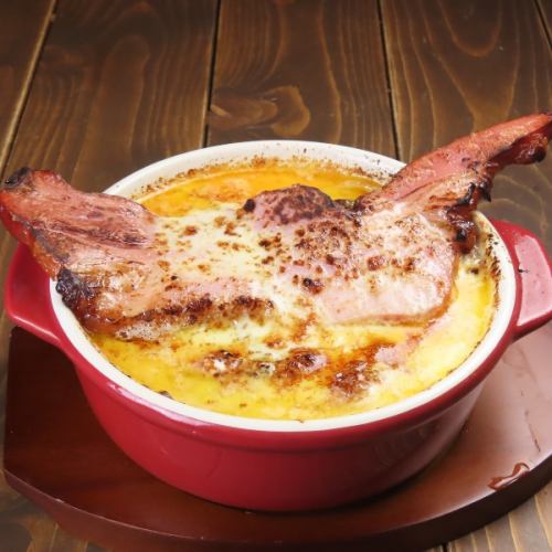 ベーコンボルケーノパスタ