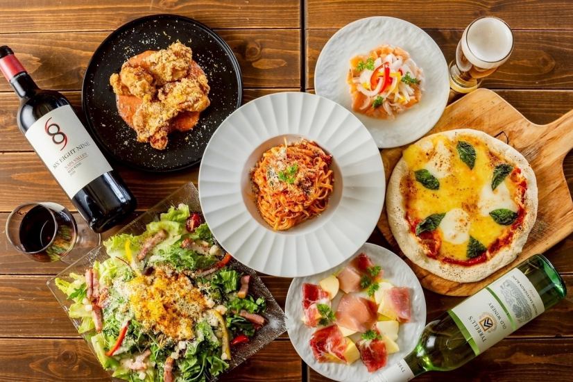 お洒落な雰囲気で楽しむ絶品イタリアン♪気軽な女子会に◎