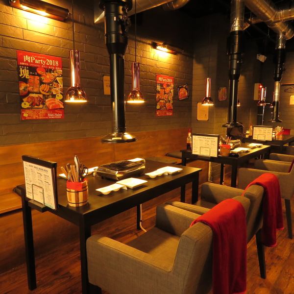 [For girls' nights out, birthdays, anniversaries...♪] We recommend these seats for drinking parties with friends, co-workers, seniors and juniors★