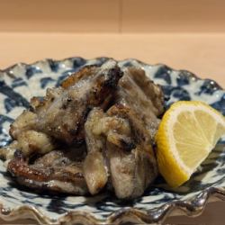 Grilled Yagen Cartilage with Meat and Salt Sauce