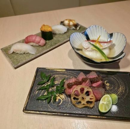 【平日限定☆飲み放題付】特選・四季の恵みコース