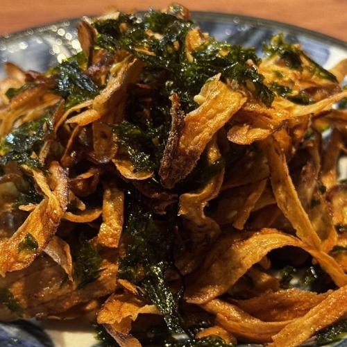 のり塩ごぼうかりかり