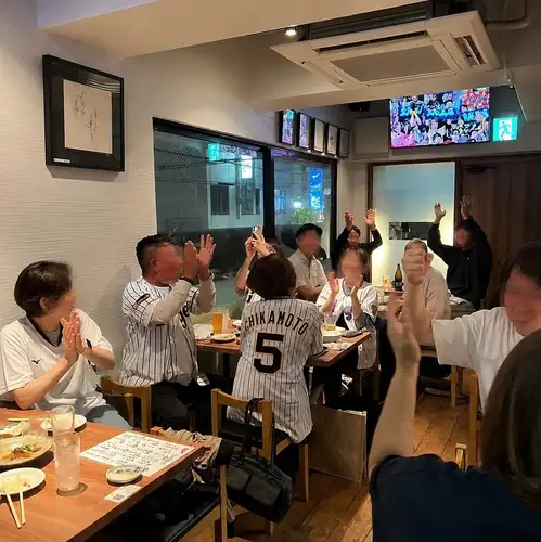 [A must-see for Hanshin Tigers fans] A sense of unity you can't experience at an ordinary izakaya
