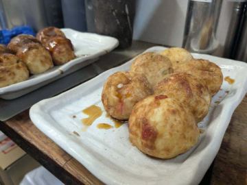 ソースでもポン酢でも