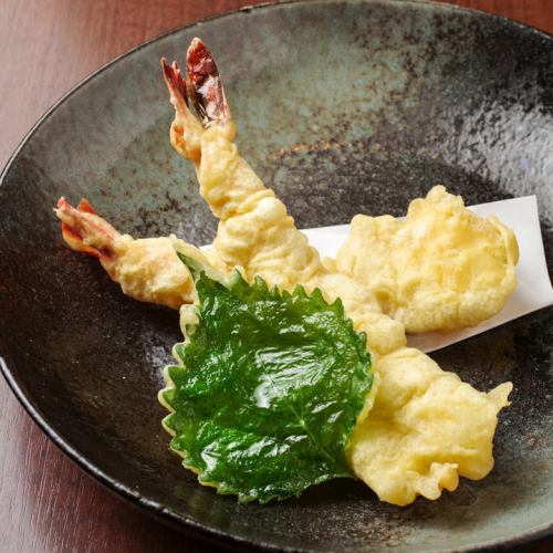 1 jumbo shrimp tempura