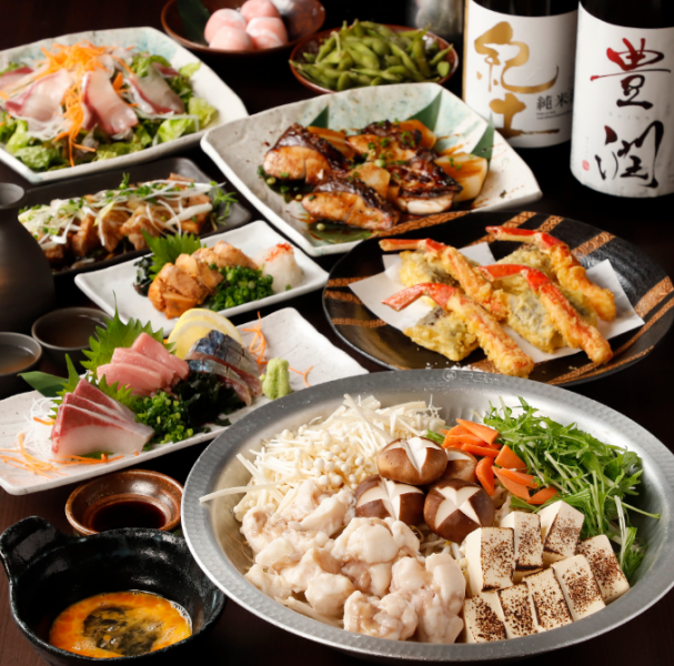 九州料理を満喫できるコース3,500円～！