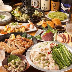 豪華！享受九州Umakamon 5,000日元套餐宴會娛樂晚餐