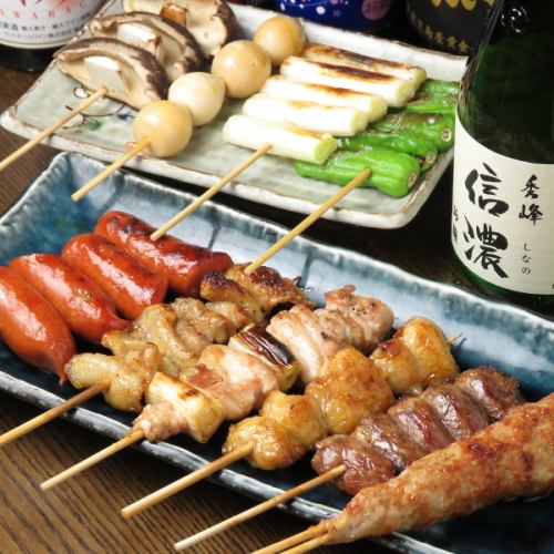 周六周日烤鸡肉串半价！