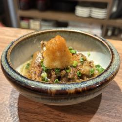 Beef tendon ponzu sauce