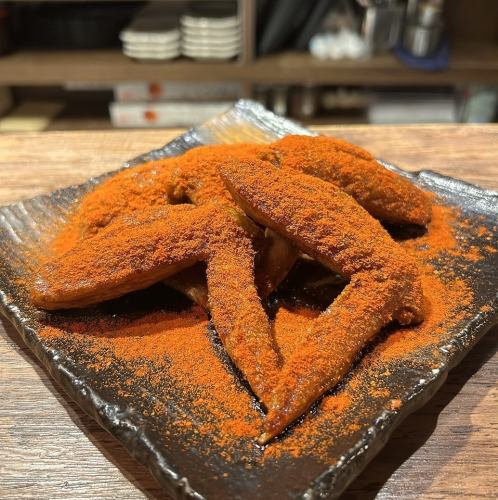 红鸡翅配自制辣酱(5块)