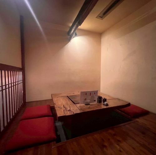 舒适的下沉式暖桌♪