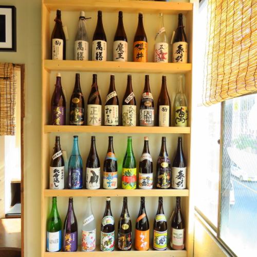 様々なお酒をご用意しております。