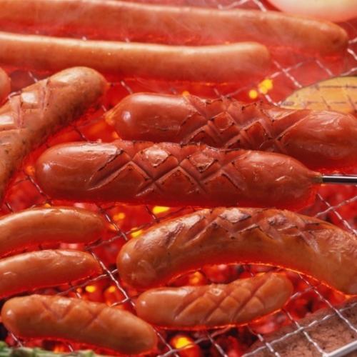 ソーセージの串焼き（2本）