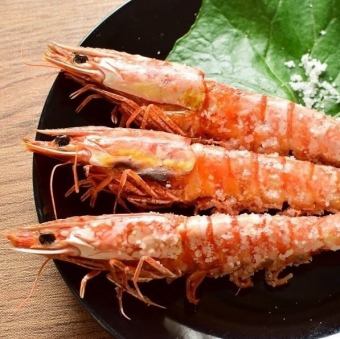 赤海老の串焼き(1本)