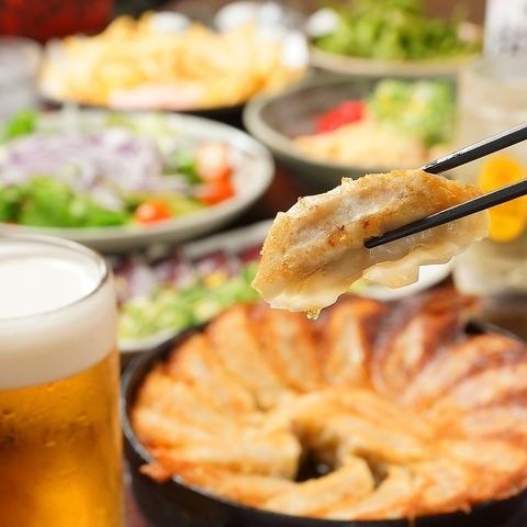 アツアツうまい！鉄鍋餃子