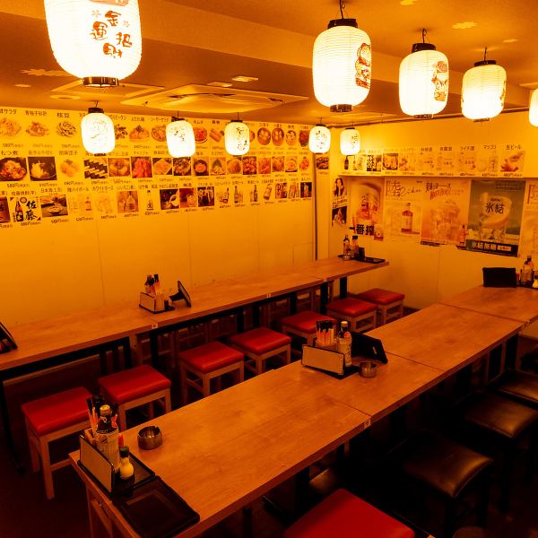 3Fフロアで広々した店内になっております♪★最大65名様までご利用が可能です★お客様との間隔も広めにキープできますので安心してお食事をお楽しみください♪