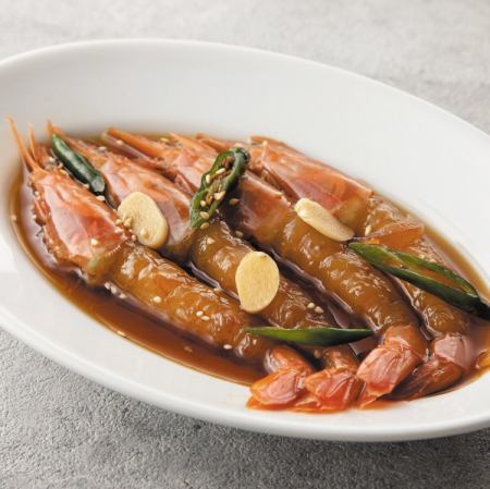 カンジャンセウ（赤海老の醤油漬け）　1尾　※2尾からのご注文になります