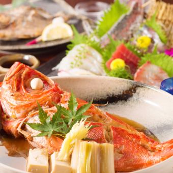 僅限烹飪【產地直送的海鮮】套餐4,400日圓（含稅）～（依預算）