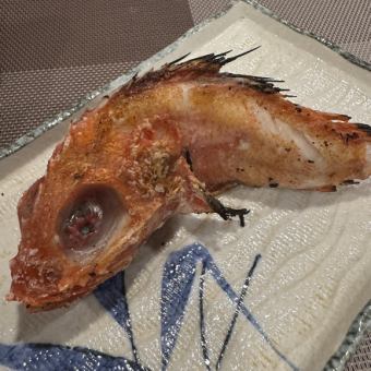 キンキの炭火焼き