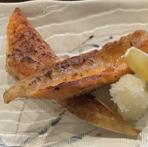 鮭のハラス焼き