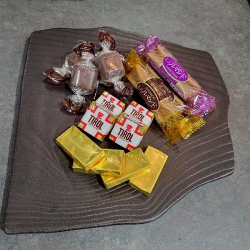 チョコ盛り合わせ