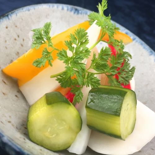 自家製ピクルス