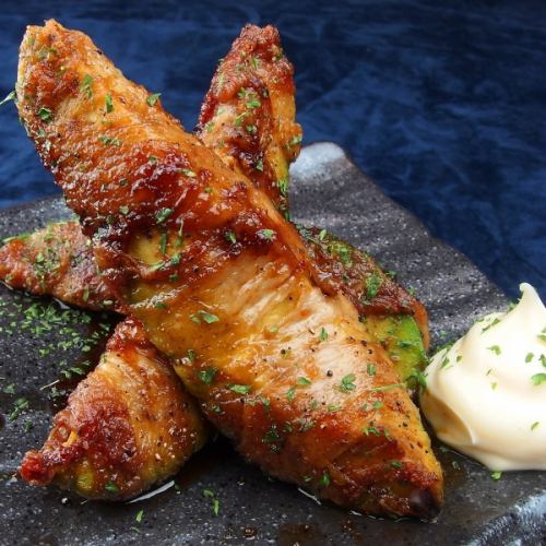 アボカドの豚バラ肉巻き