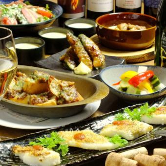 For a welcome and farewell party! ★Enjoy great value course★~All-you-can-drink for 2 hours with 8 dishes~